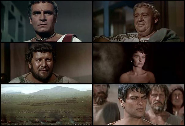Spartacus 1960 Stanley Kubrick Kirk Douglas Anthony Mann Laurence Olivier Jean Simmons Charles Laughton Tony Curtis Anthony Hopkins